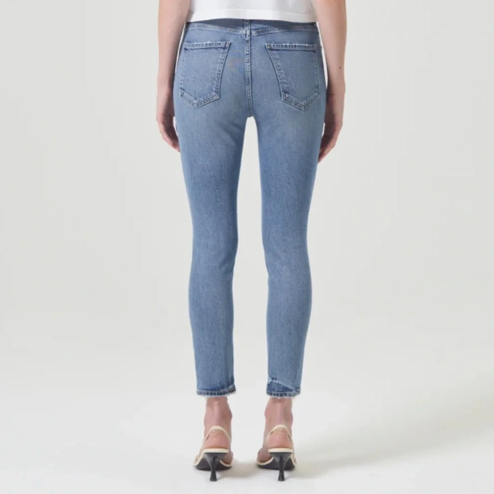 Agolde Nico High Rise Slim Fit Jeans - Picture 3 of 10